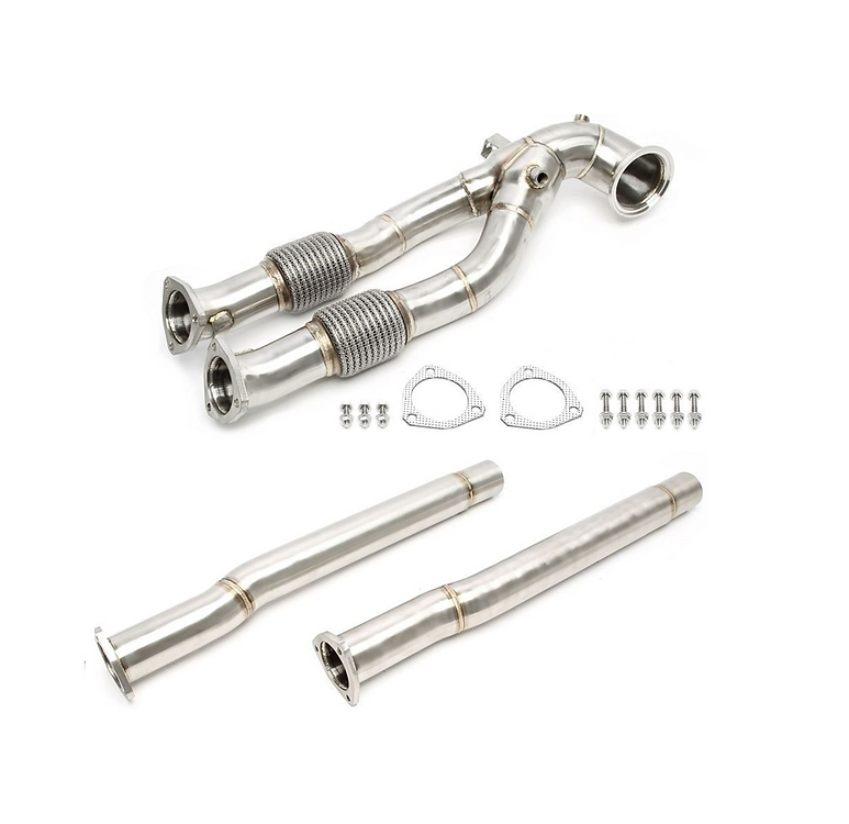 Tuyau de descente + tubes de suppression de catalyseur - Audi TTRS 8S / RS3 8.5V DAZA sans FAP/GPF