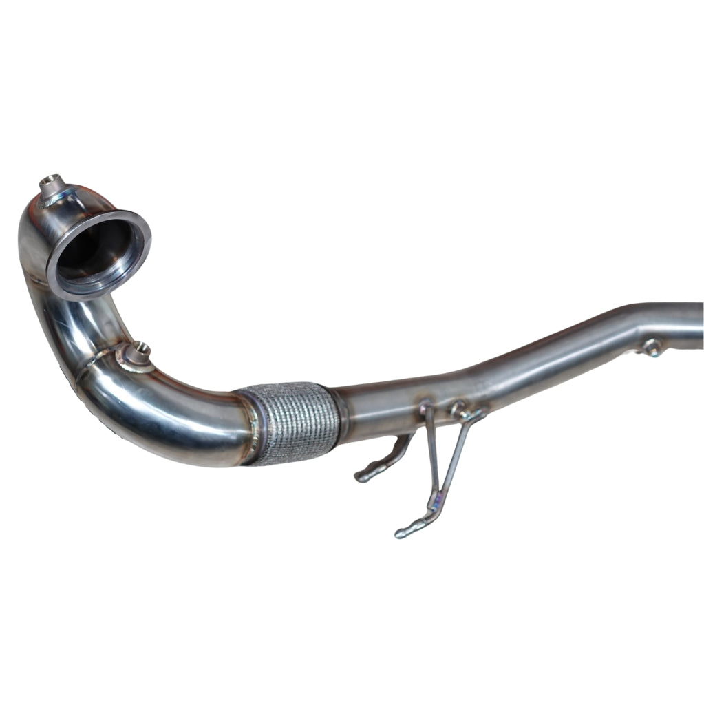 Endura Downpipe V2 1-Piece 3.5 inch Golf 8R S3 8Y Formentor EA888.4 MQB Evo