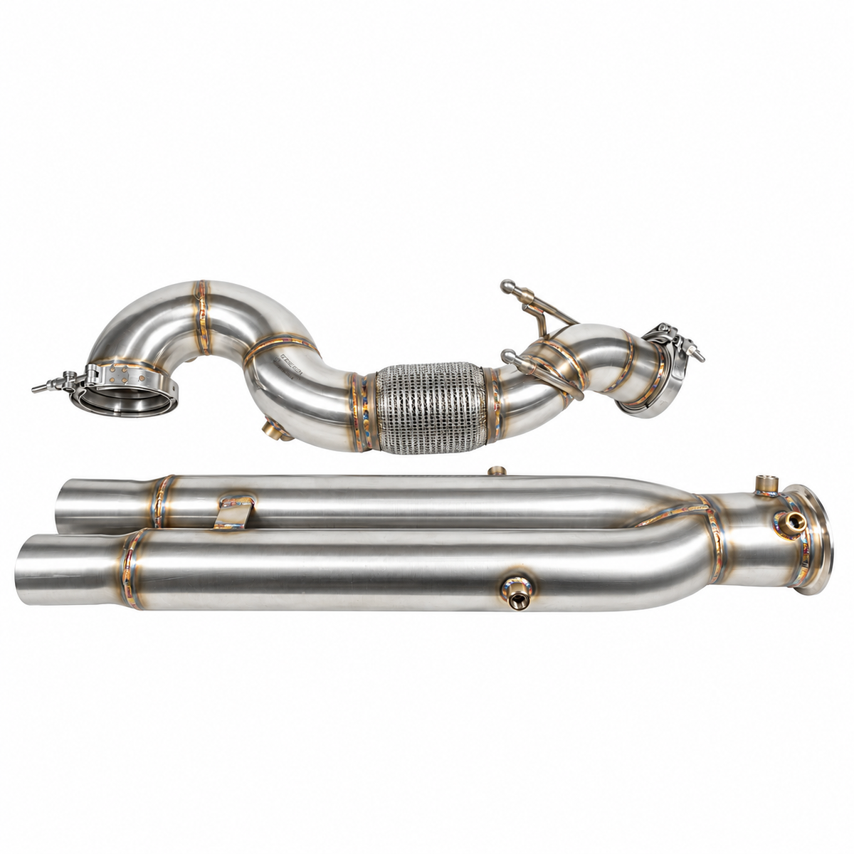 Endura V2 Downpipe 4 inch - Audi RS3 8.5V / 8Y / TTRS 8S - DAZA / DNWA / DNWC 2.5 TFSI OPF / non OPF