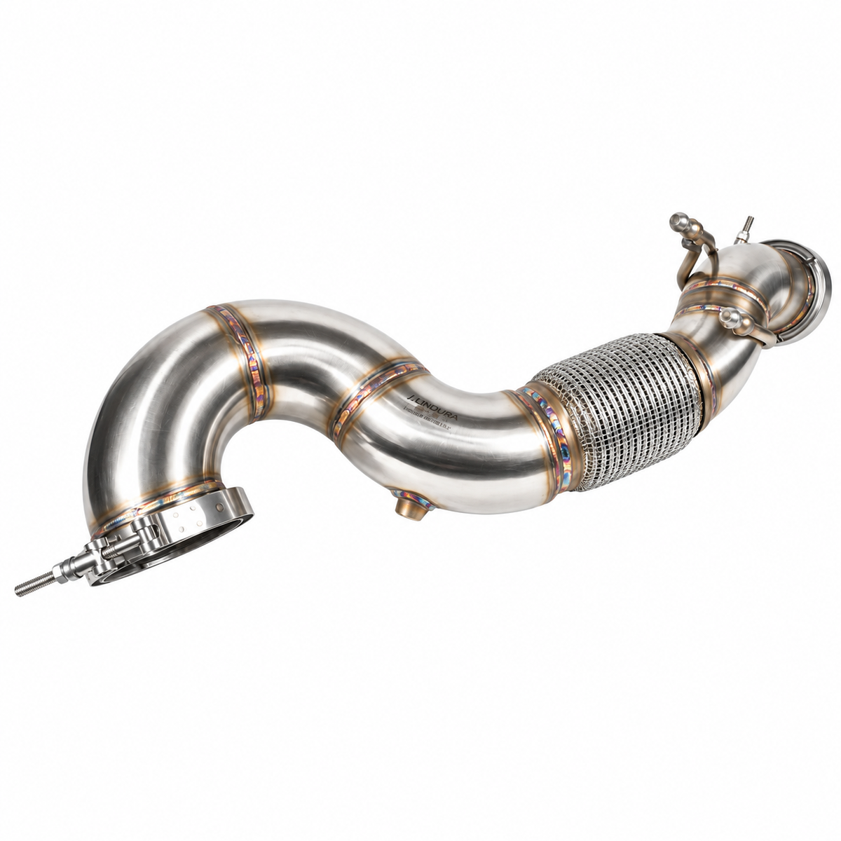 Endura V2 Downpipe 4 inch - Audi RS3 8.5V / 8Y / TTRS 8S - DAZA / DNWA / DNWC 2.5 TFSI OPF / non OPF
