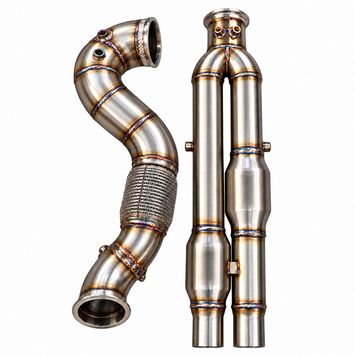 Endura V2 Downpipe 4 inch - Audi RS3 8.5V / 8Y / TTRS 8S - DAZA / DNWA / DNWC 2.5 TFSI OPF / non OPF