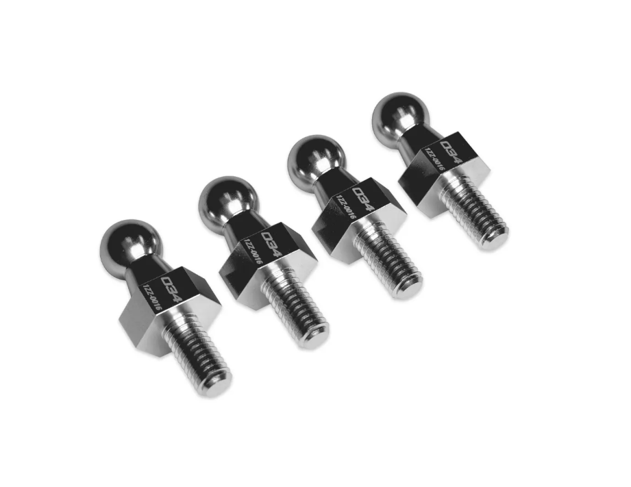 034Motorsport – Zestaw szpilek dystansowych pokrywy silnika – Audi S4 / S5 / RS5 / SQ5 B9 / B9.5 / A6 / A7 C8