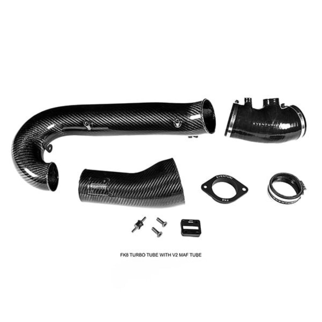 Eventuri - Carbon Turbo Tube Pack V2 MAF Tube - Honda FK8