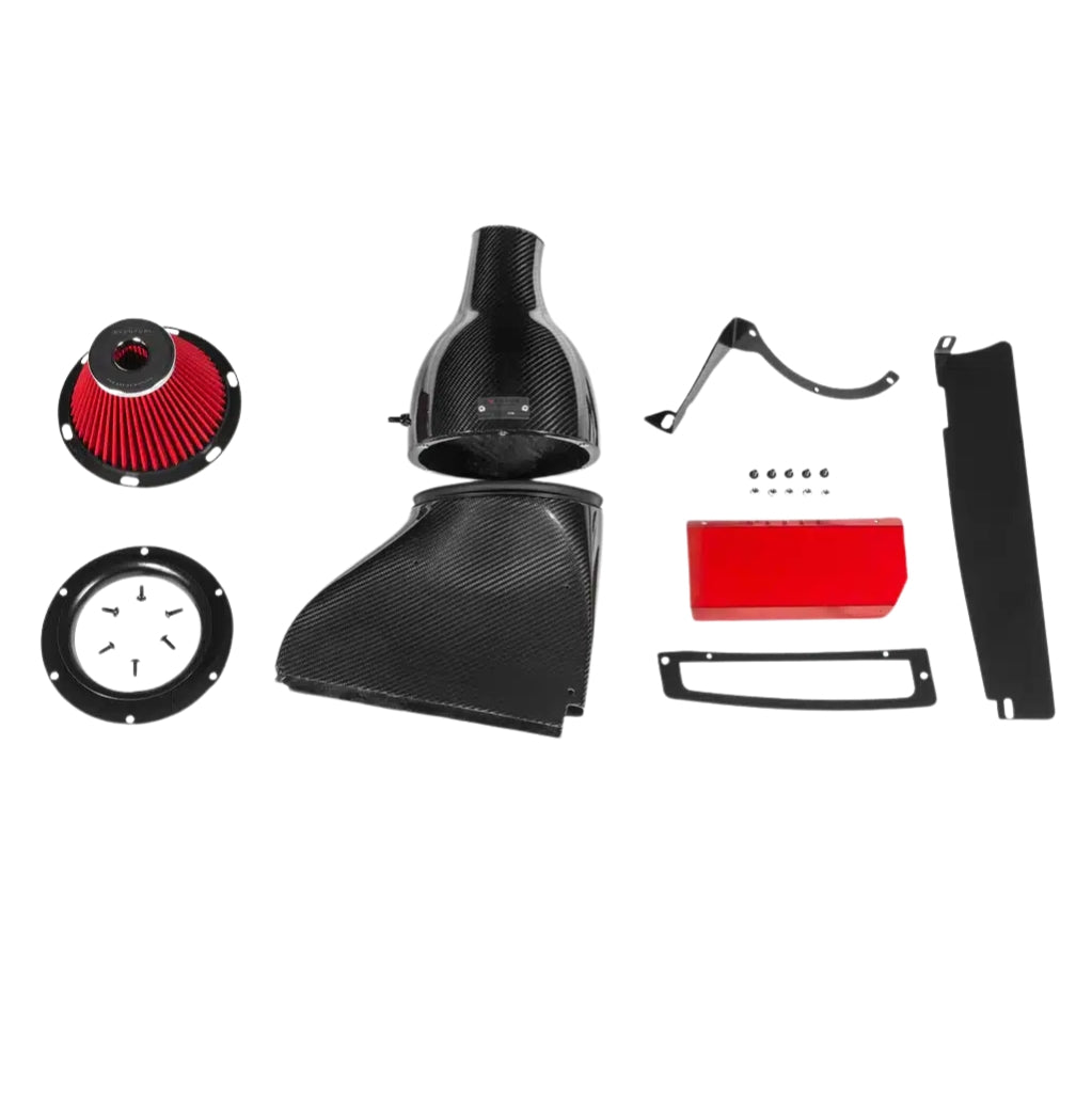 Eventuri - Czarny karbonowy wlot powietrza - Golf 7 GTI / S3 8V / Leon 3