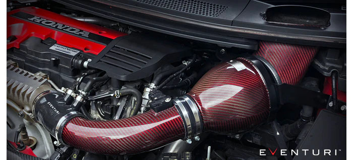 Admission d'air en fibre de carbone Eventuri pour Honda Civic Type R FK2-4