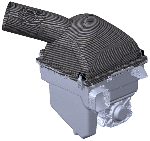 Forge Carbon Fiber Intake Toyota Yaris GR-7