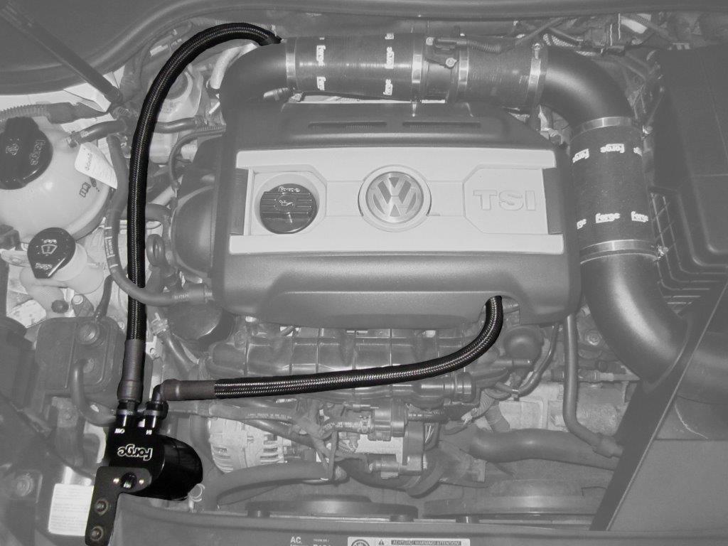 Forge Olie catch tank Volkswagen Golf MK6 GTI-11