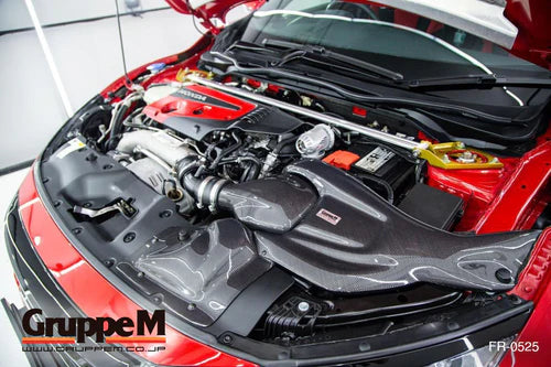 Gruppe Carbon Fiber Intake System Honda Civic Type R FK8-4