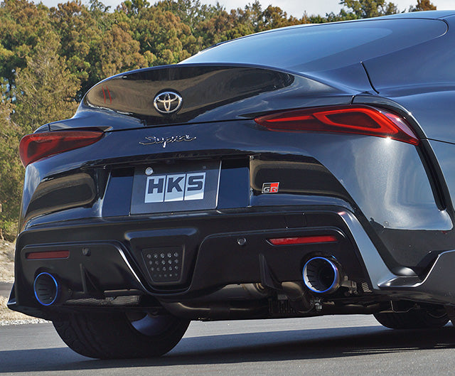 HKS Super Turbo Muffler Catback uitlaat Toyota Supra 3.0 Mk5 A90