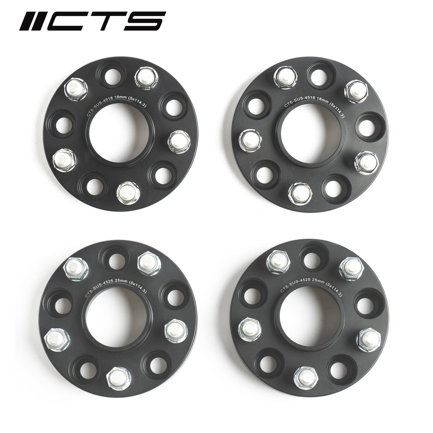 CTS Flush kit spoorverbreders Tesla Model 3 Model Y