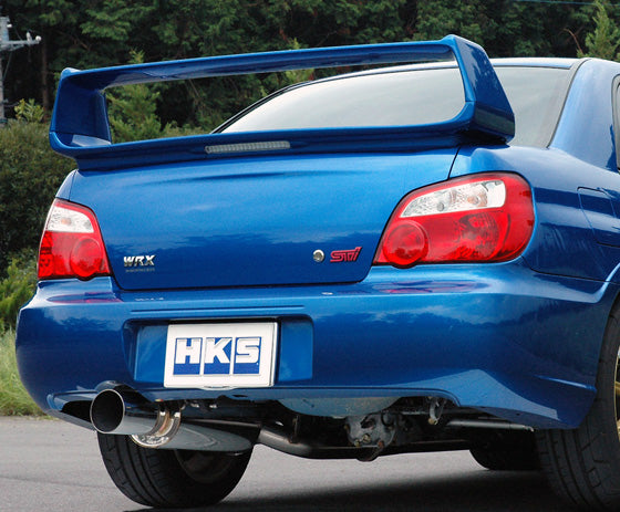 HKS Catback uitlaat Subaru Impreza WRX / STI 01-07