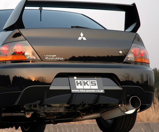 HKS Catback uitlaat Mitsubishi Lancer Evo 9