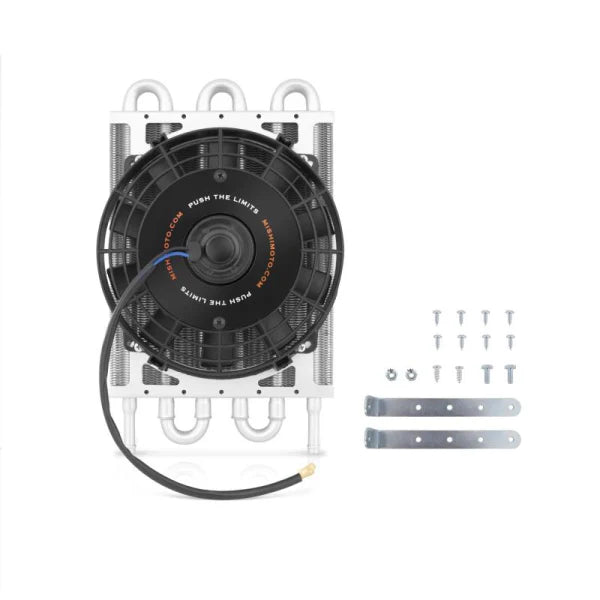 Mishimoto - Heavy-Duty Transmission Cooler with Electric Fan