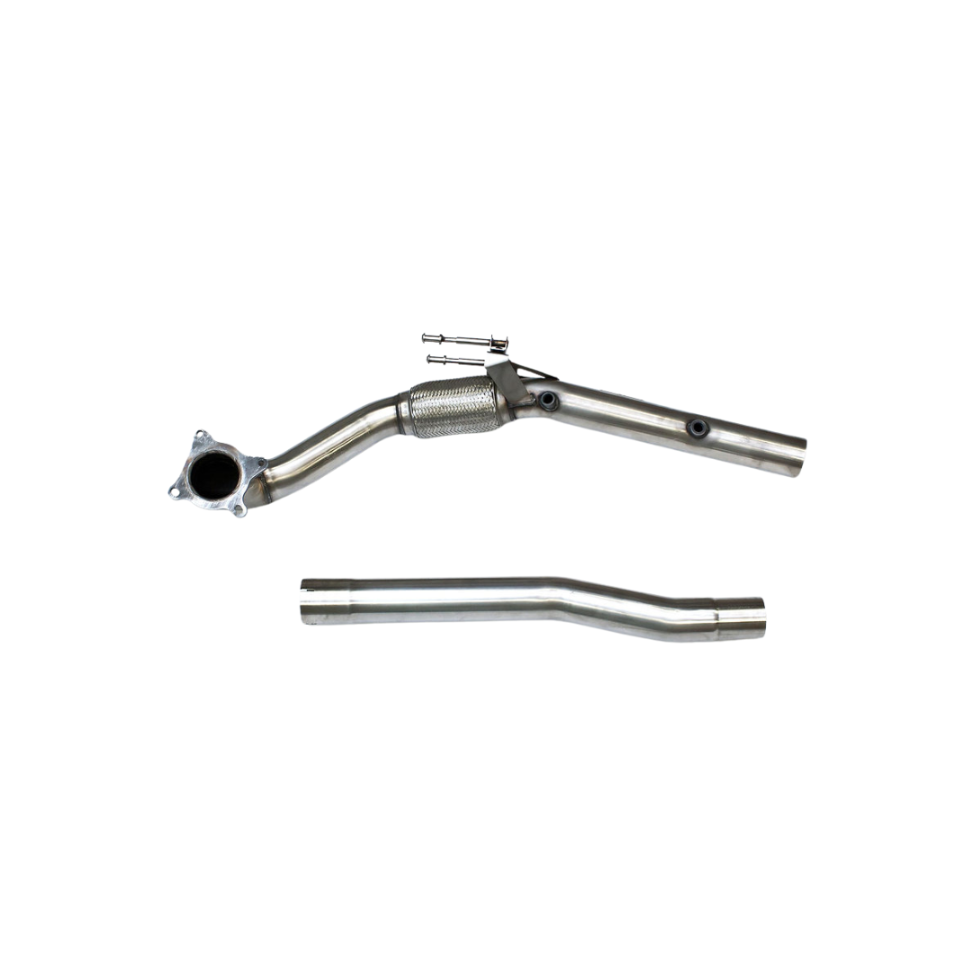 Milltek - Large Bore Decat Downpipe 3” – Golf 6R / Audi S3 8P 2.0 TFSI