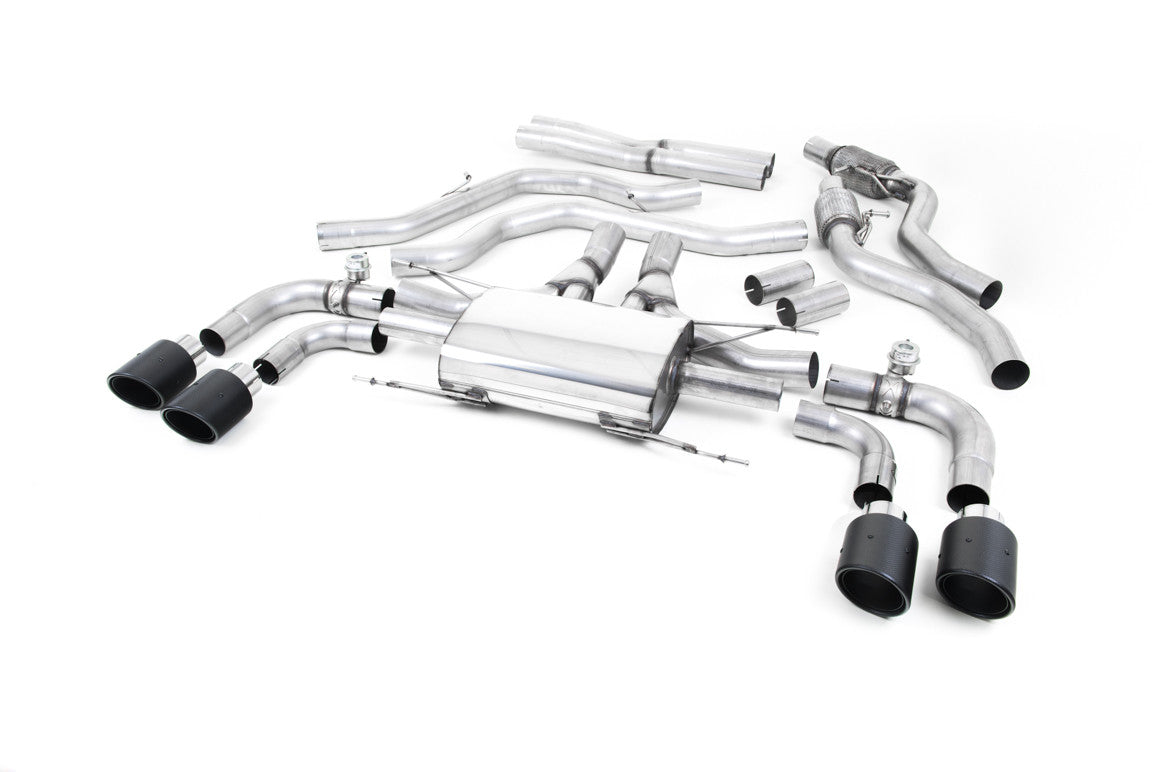 Milltek – Abgasanlage ab Kat – Alfa Romeo Giulia Quadrifoglio 2.9 V6 Bi-Turbo (ohne OPF)