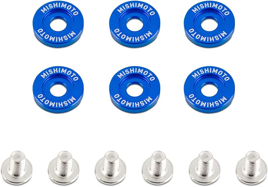 Mishimoto Anodised Fender Washers en M6 Bouten Kit-3