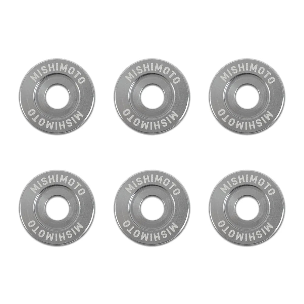 Mishimoto Anodised Fender Washers en M6 Bouten Kit-6