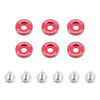 Mishimoto Anodised Fender Washers en M6 Bouten Kit-7