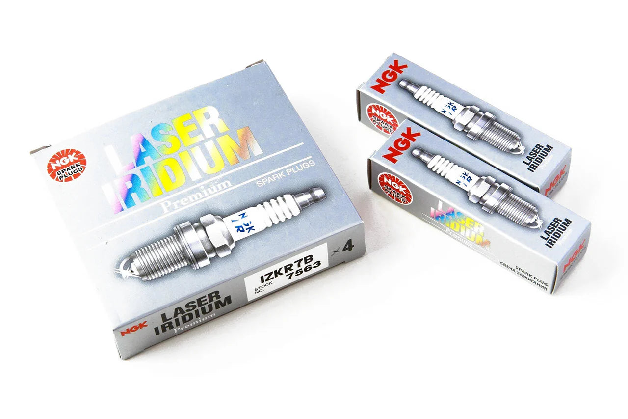 Set di 6 candele NGK IZKR7B - Iridio - VAG 3.2 V6 - R32 - Ricambio OEM