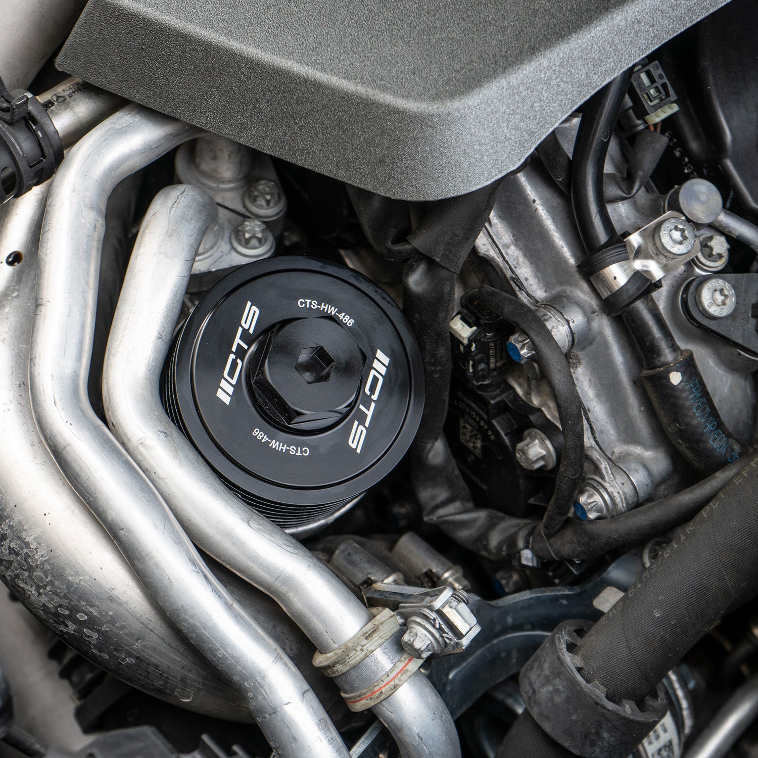 CTS B-COOL Billet oliefilterhuis voor Mercedes-Benz M157 2