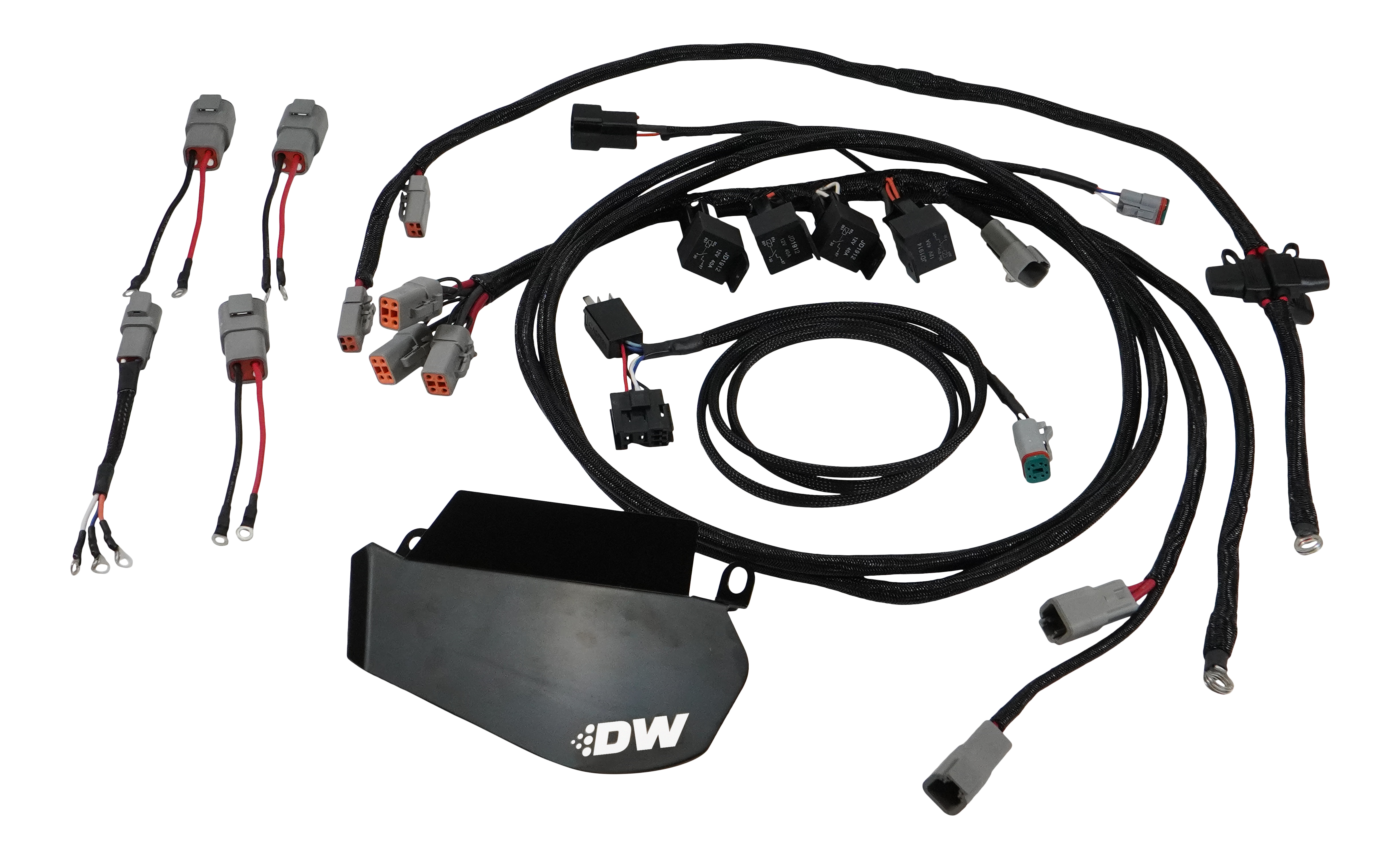 DeatschWerks Triple Fuel Pumps Harness Kit Nissan R35 GT-R