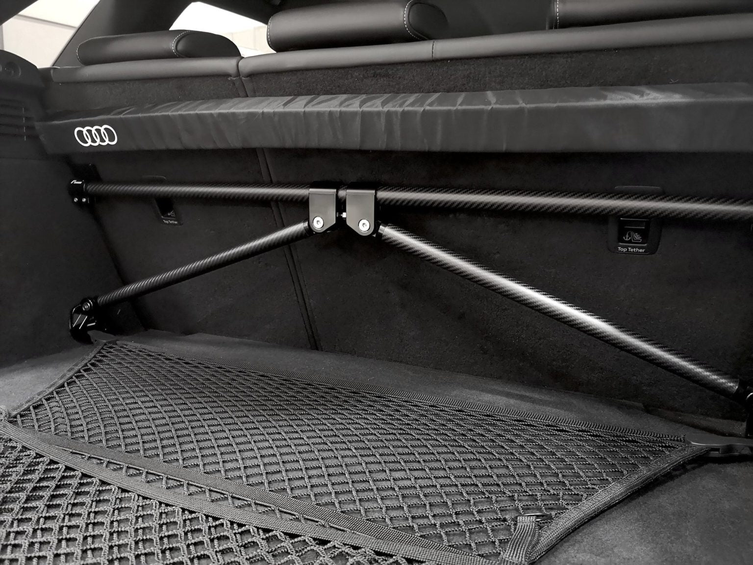 Racingline Achterste carbon carrosseriestang Audi S3 8V RS3 8V-10