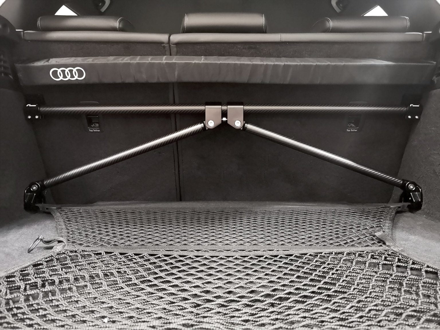 Racingline Achterste carbon carrosseriestang Audi S3 8V RS3 8V-9