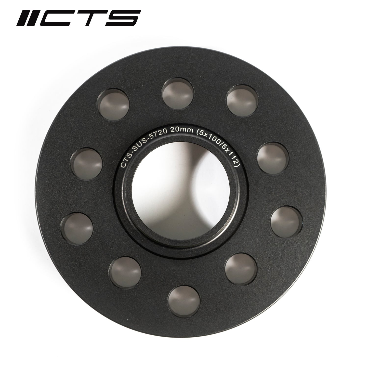 CTS Naafcentrische spoorverbreders VW Audi 20 mm 5x100 5x112 CB 57,1 2