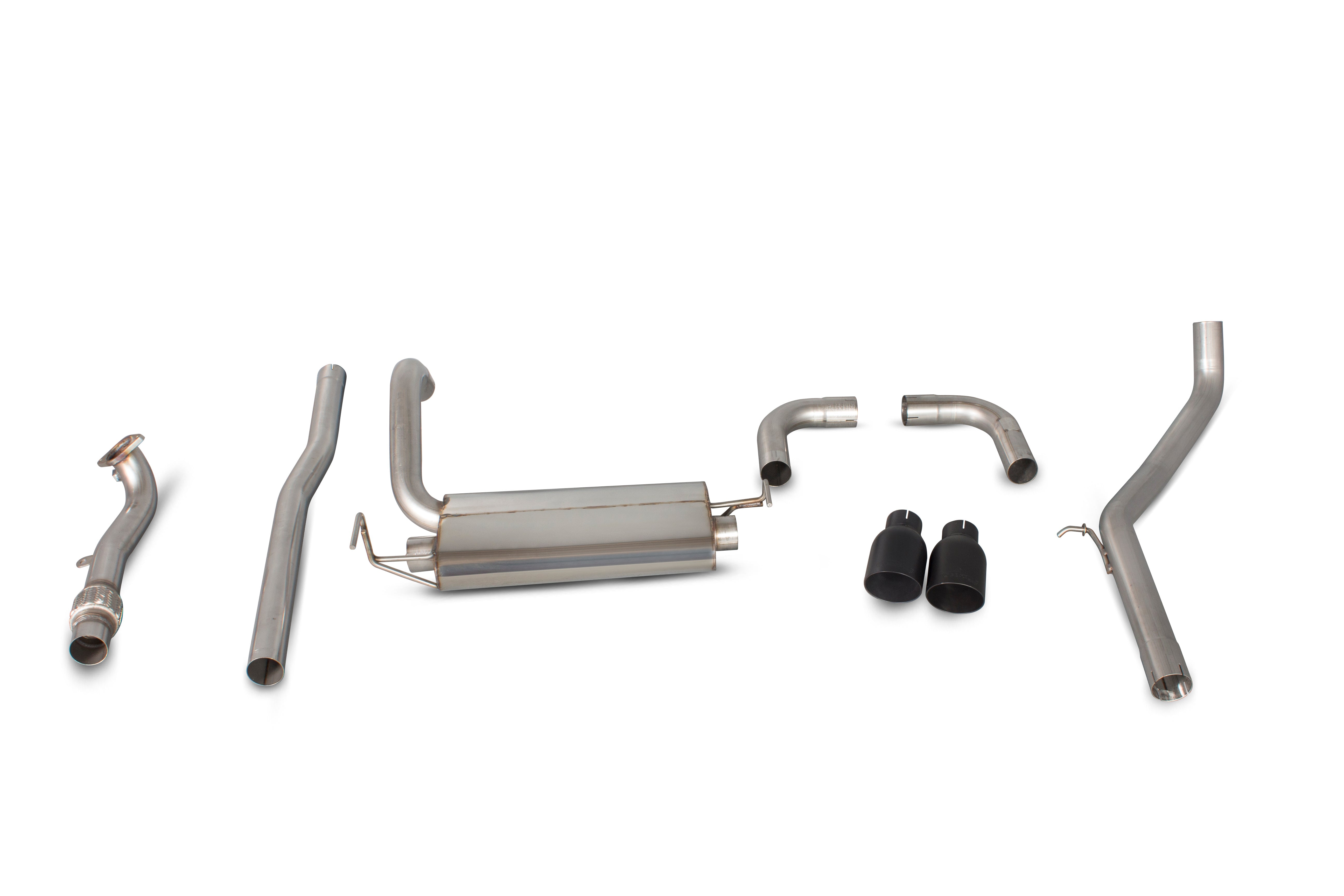 Scorpion Catback uitlaat Abarth 595 / 695-3