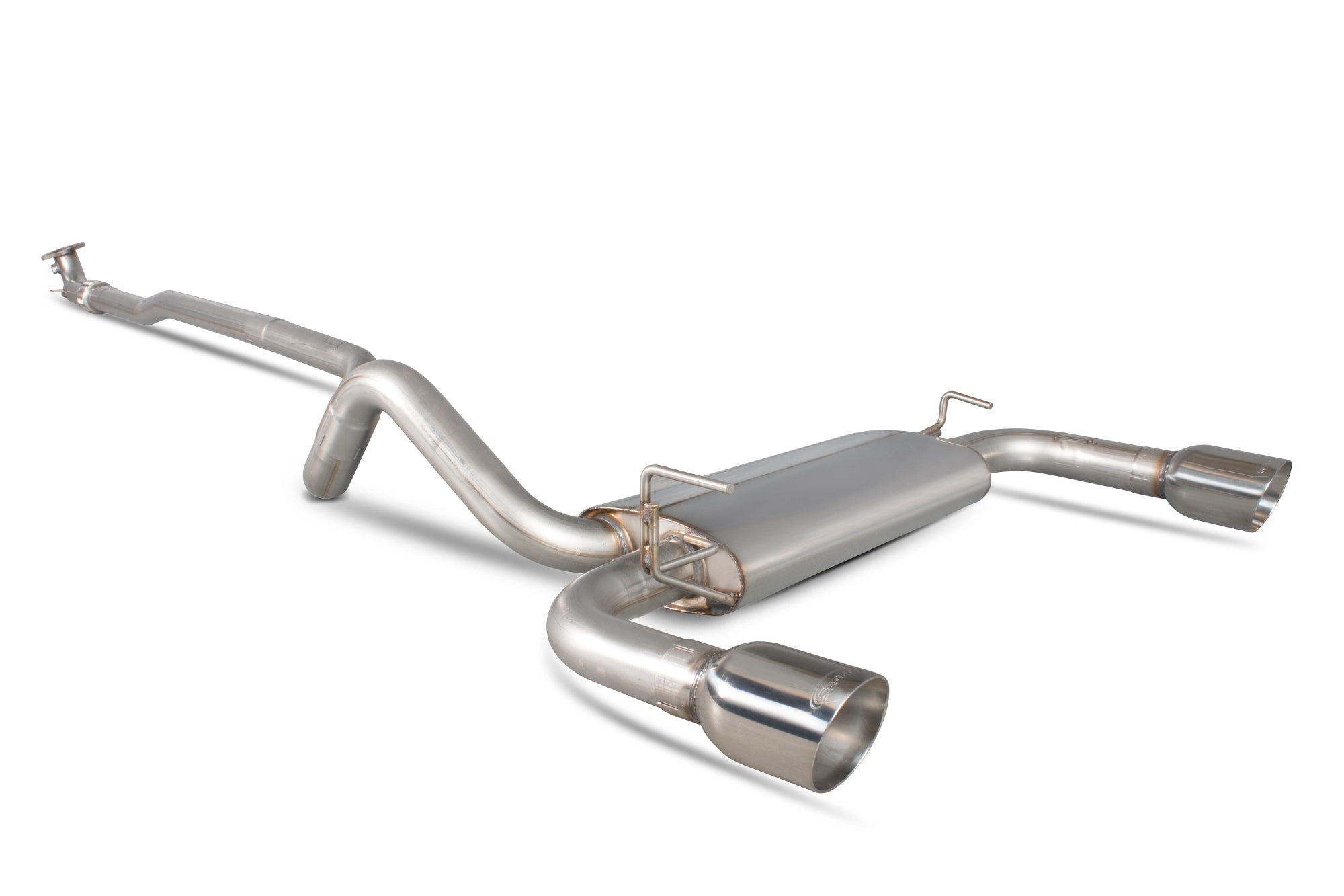 Scorpion Catback uitlaat Abarth 595 / 695-4