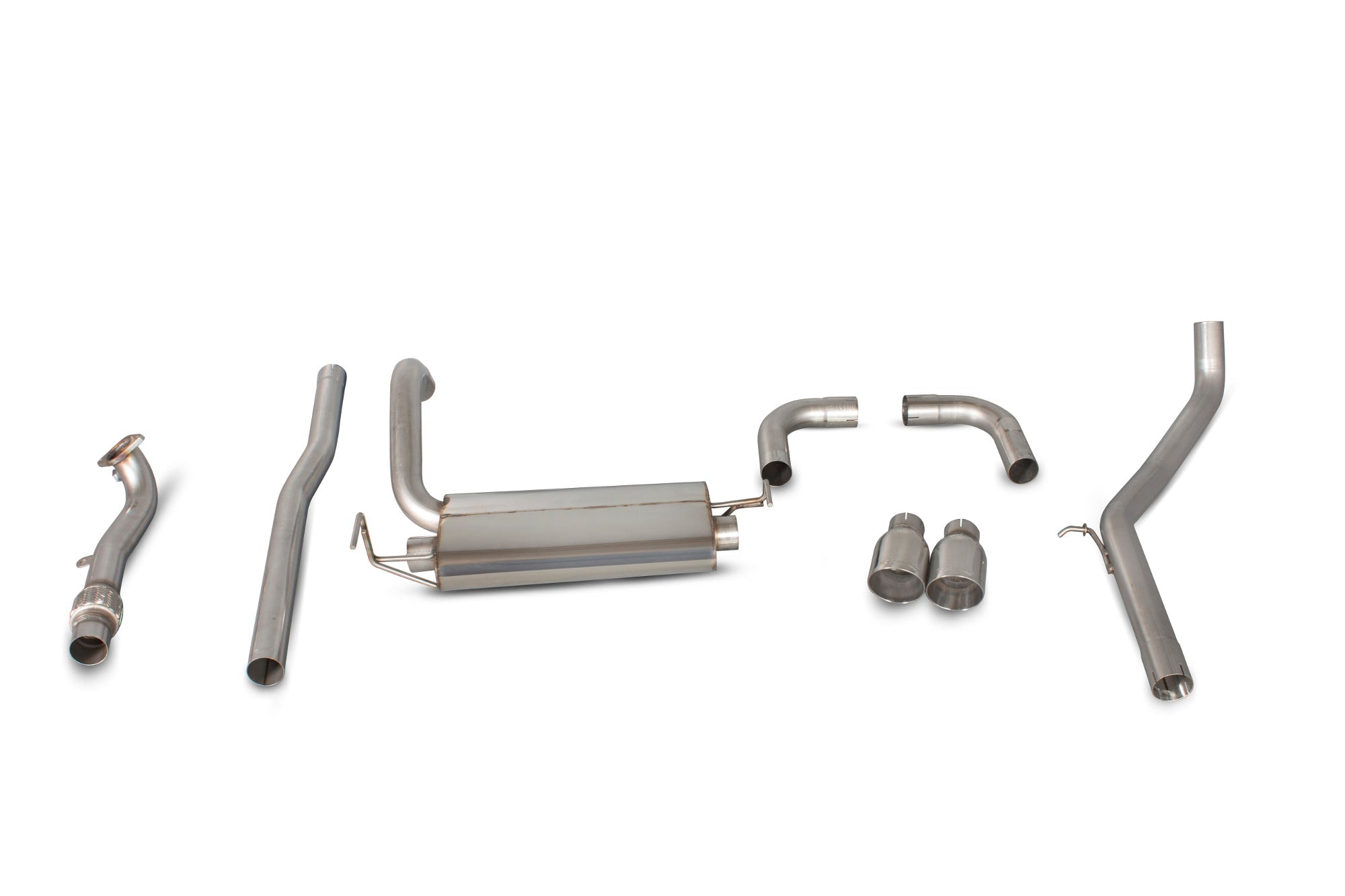 Scorpion Catback uitlaat Abarth 595 / 695-7