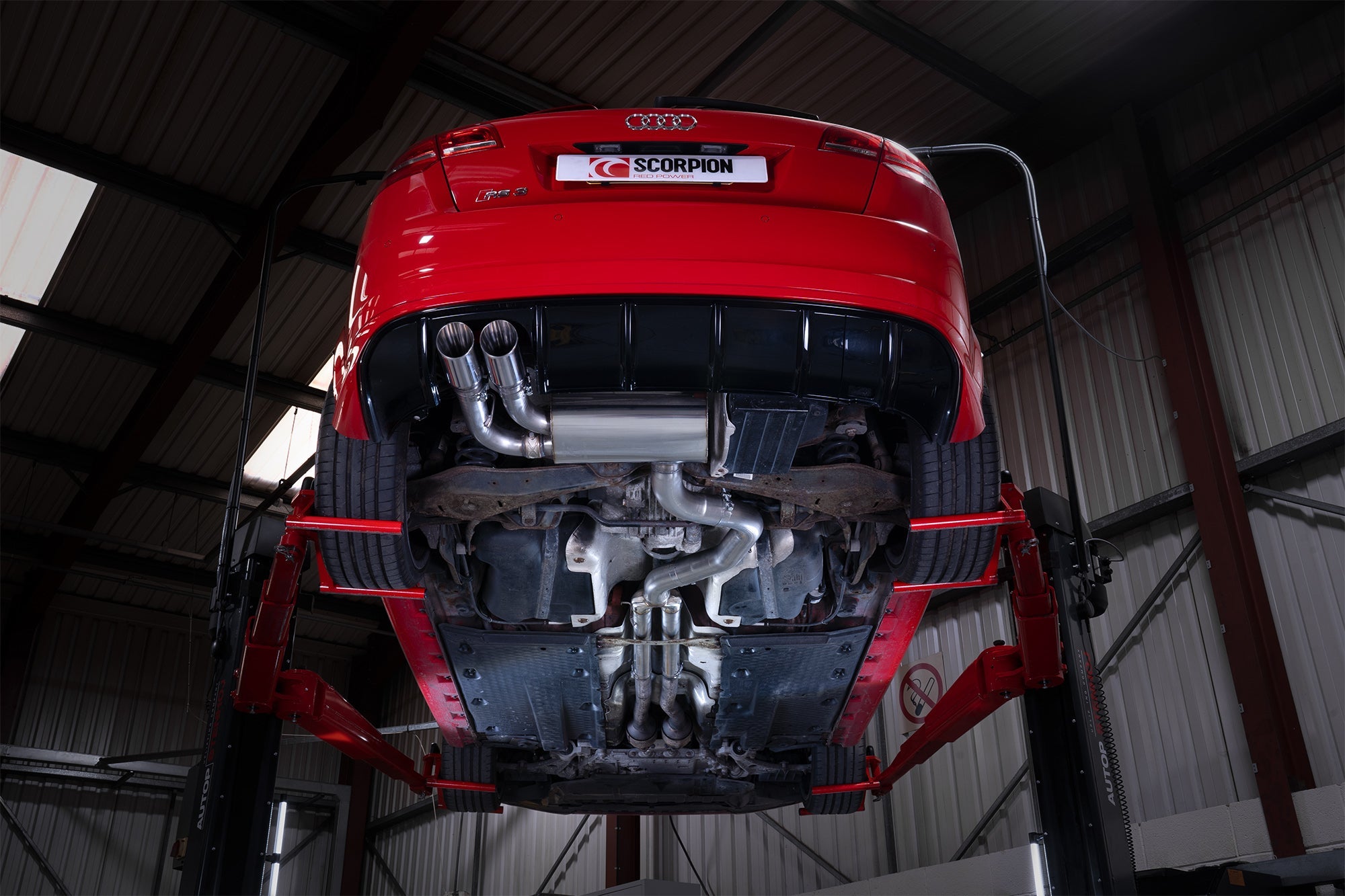 Échappement Scorpion Catback pour Audi RS3 8P-16