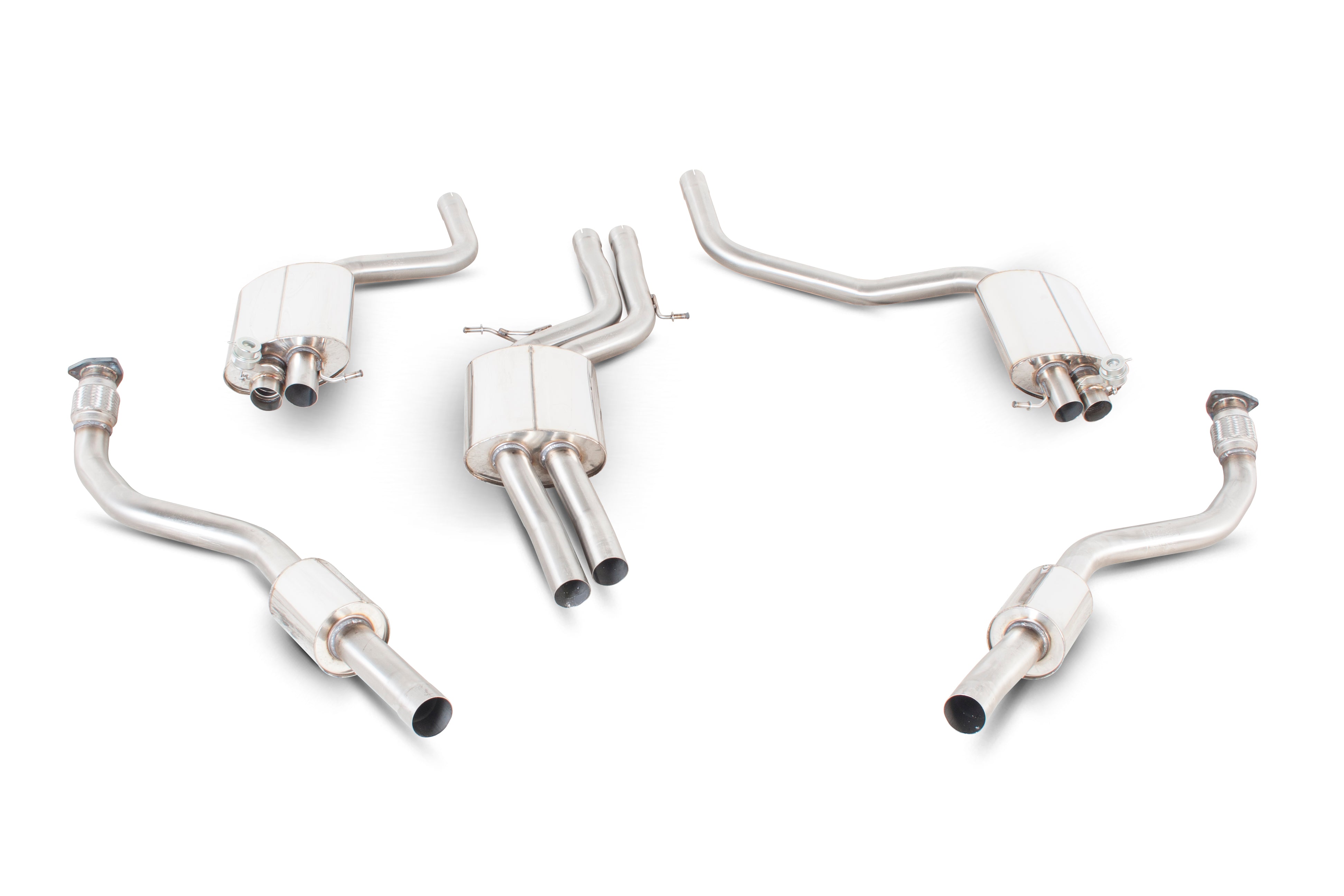 Échappement Scorpion Catback pour Audi RS4 B8 / RS5 8T-4
