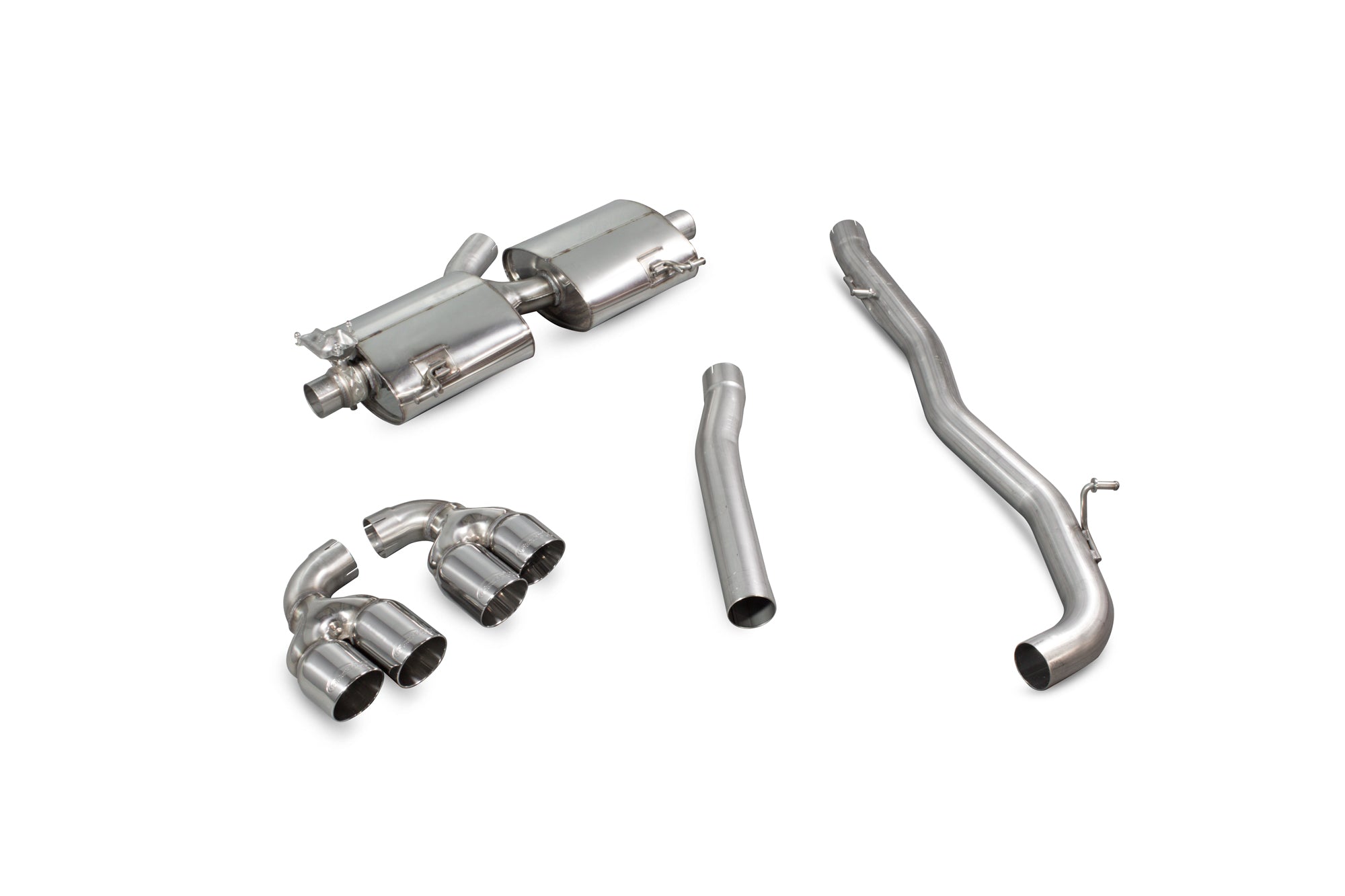 Scorpion Catback uitlaat Audi S1-3