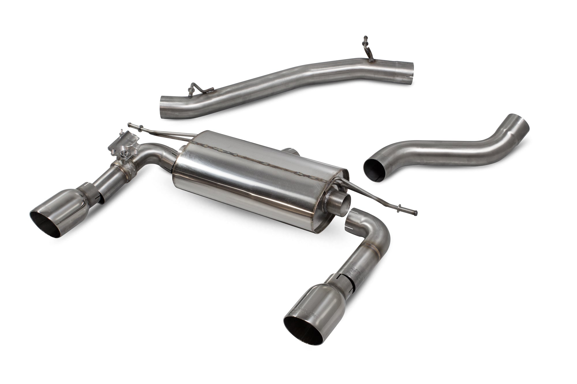 Échappement Scorpion Catback pour Audi TT Mk3 2.0 TFSI Quattro-4
