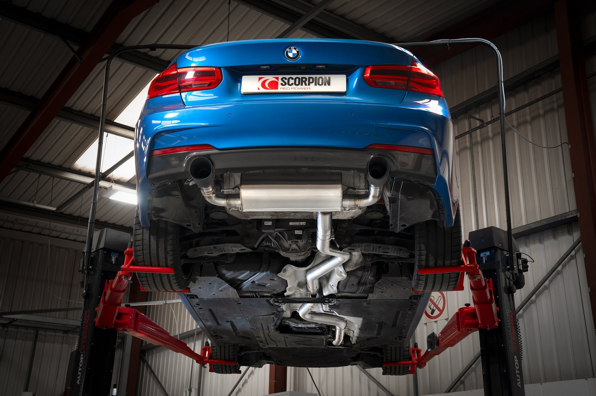 Scorpion Catback exhaust BMW 340i F30 / 440i F3x-10