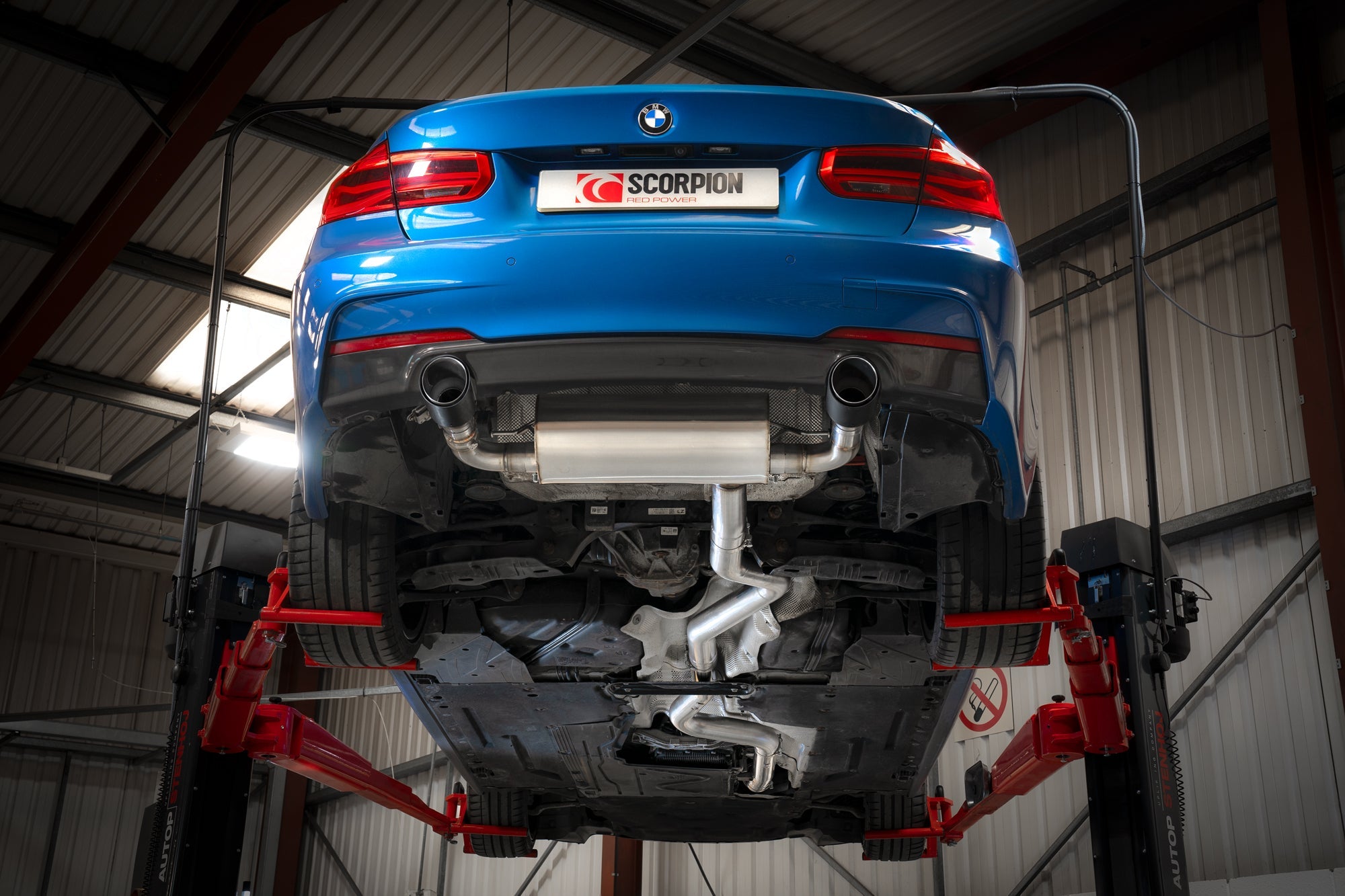 Scorpion Catback exhaust BMW 340i F30 / 440i F3x-4
