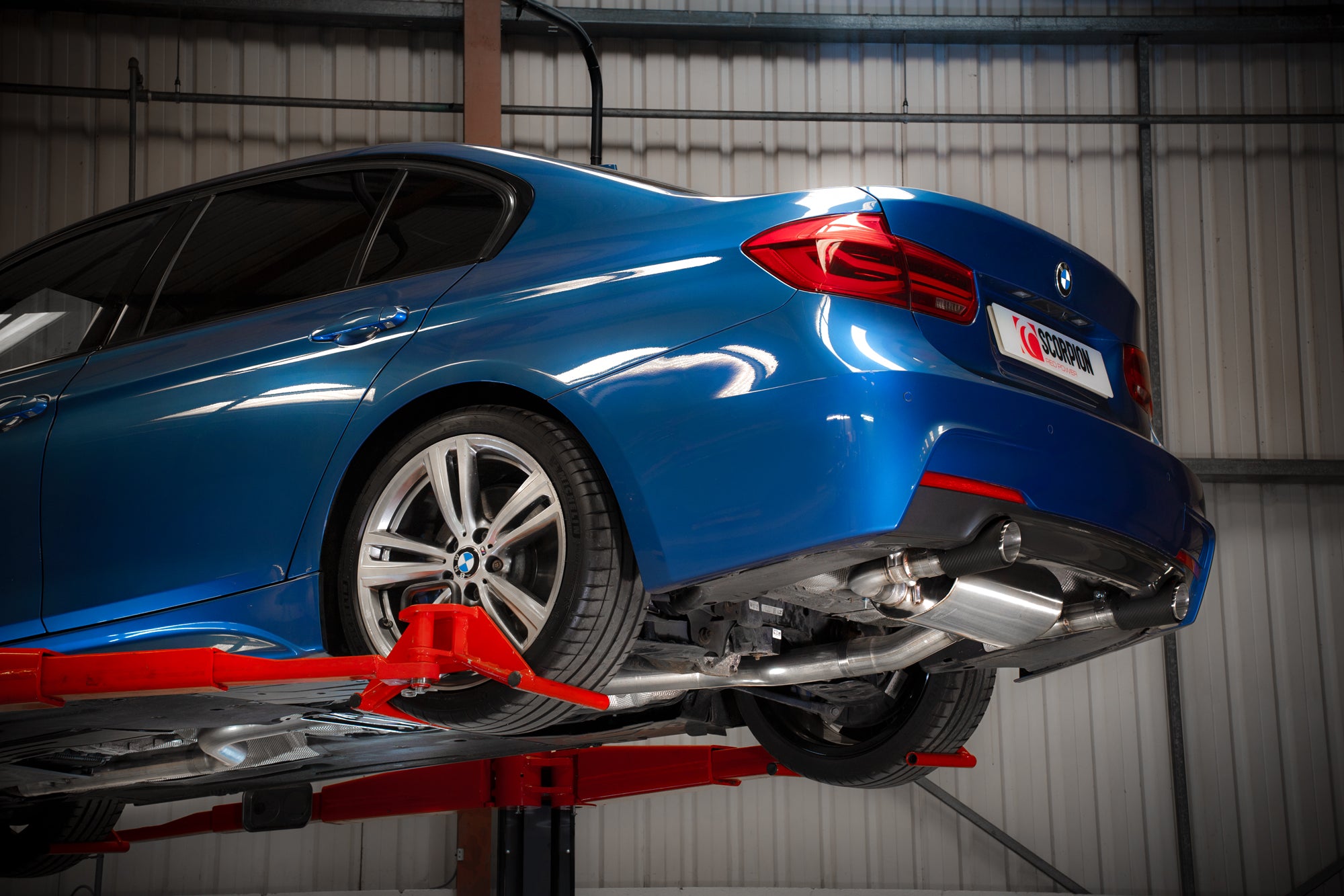 Scorpion Catback uitlaat BMW 340i F30 / 440i F3x-5