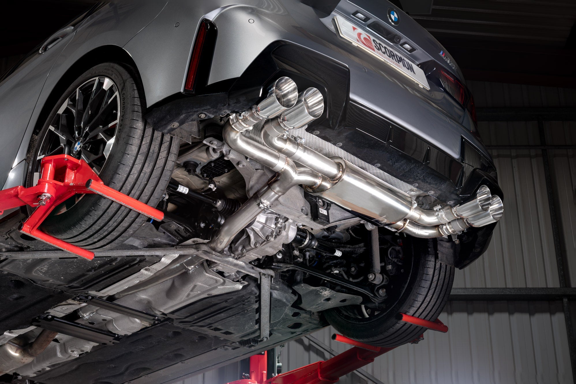 Układ wydechowy Catback Skorpiona BMW M135i F70-13