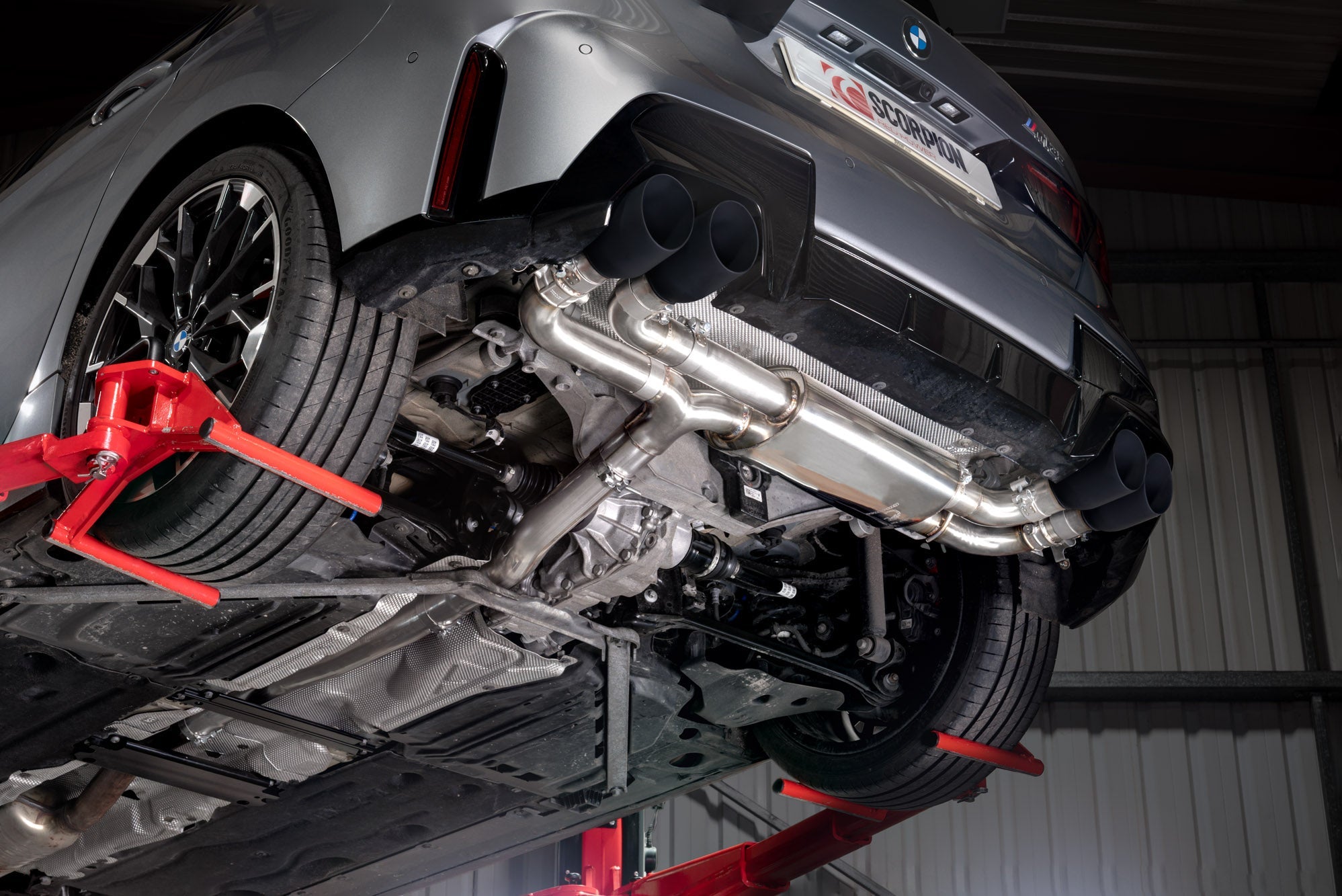 Układ wydechowy Catback Skorpiona BMW M135i F70-8