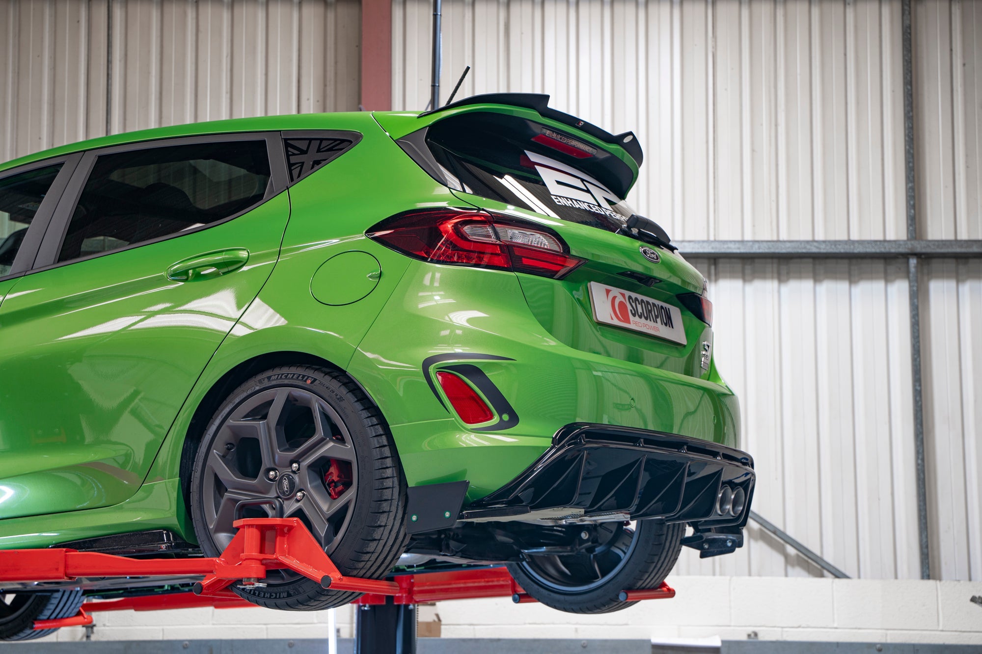 Scarico Scorpion Catback per Ford Fiesta ST MK8-10