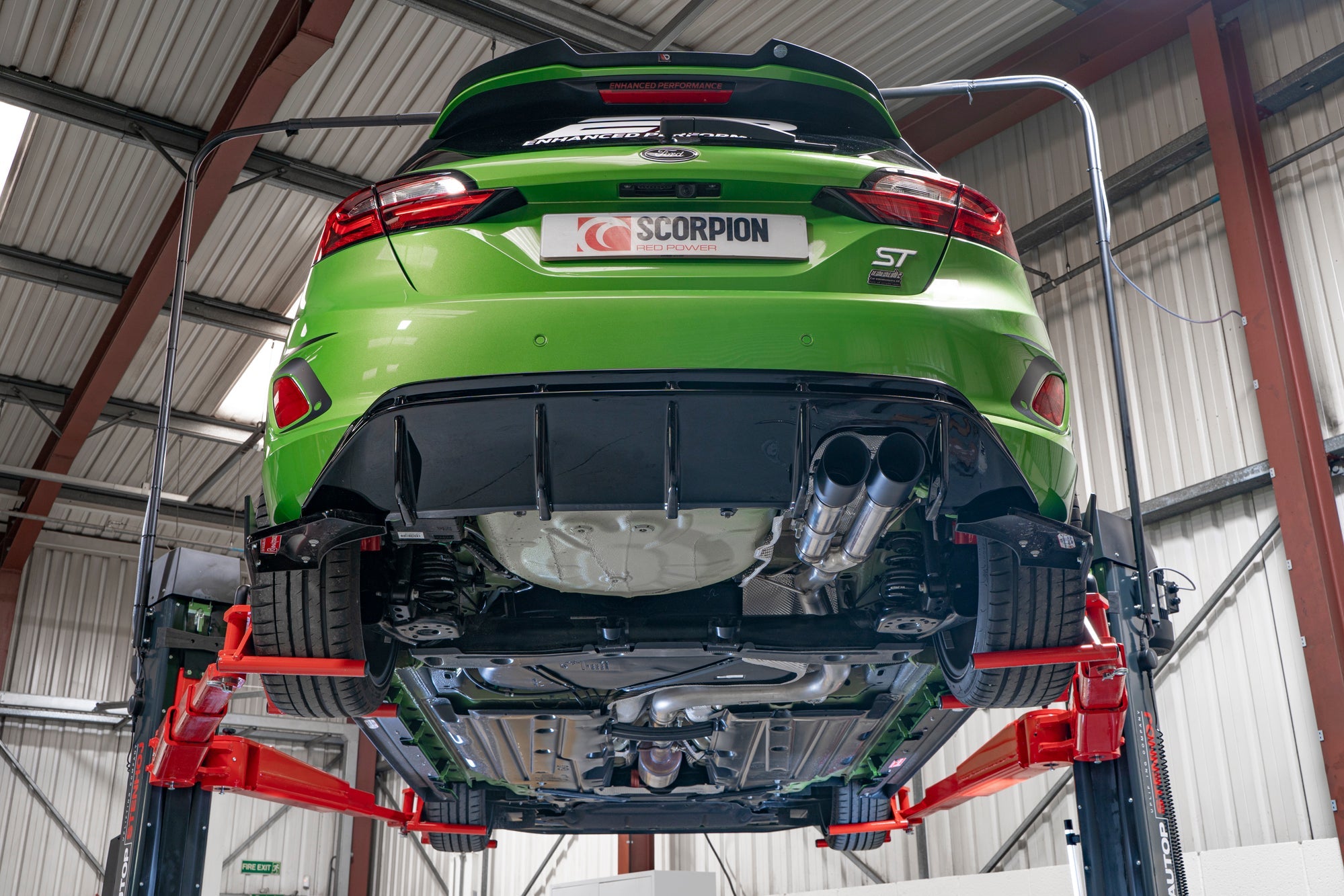Scarico Scorpion Catback per Ford Fiesta ST MK8-19