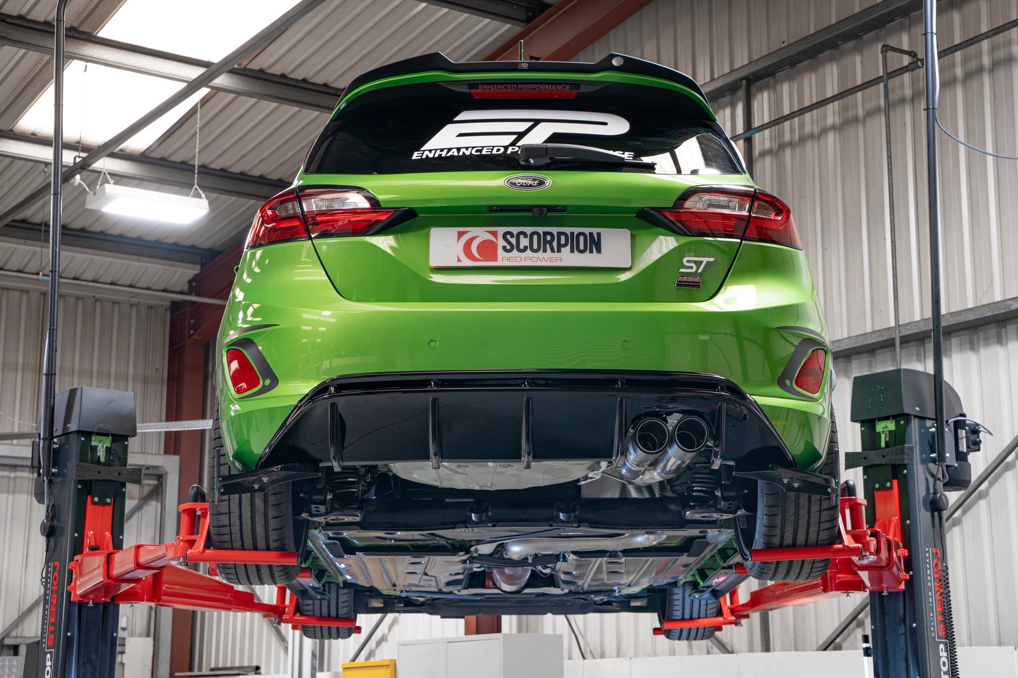 Scarico Scorpion Catback per Ford Fiesta ST MK8-3