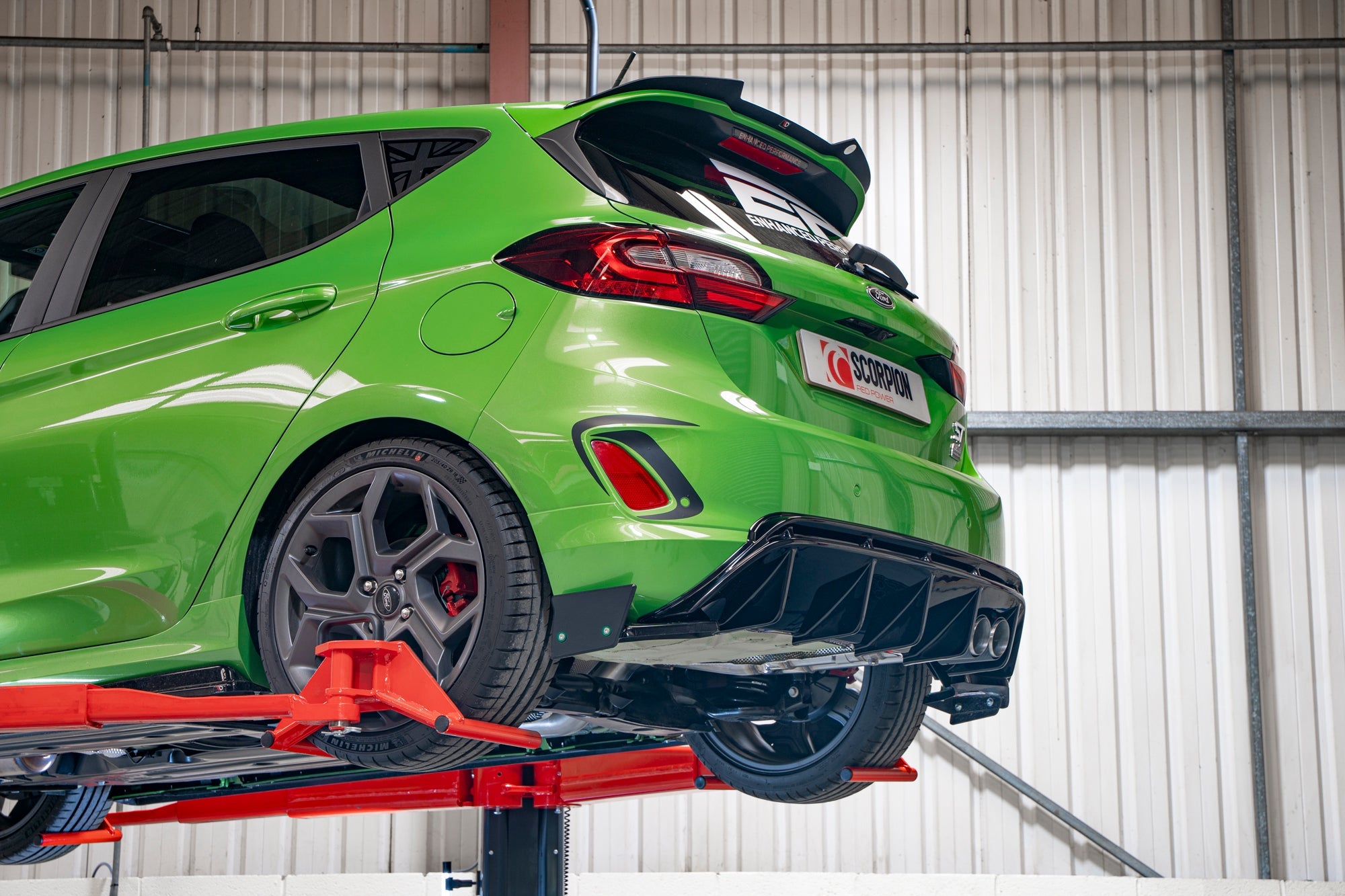 Scarico Scorpion Catback per Ford Fiesta ST MK8-5