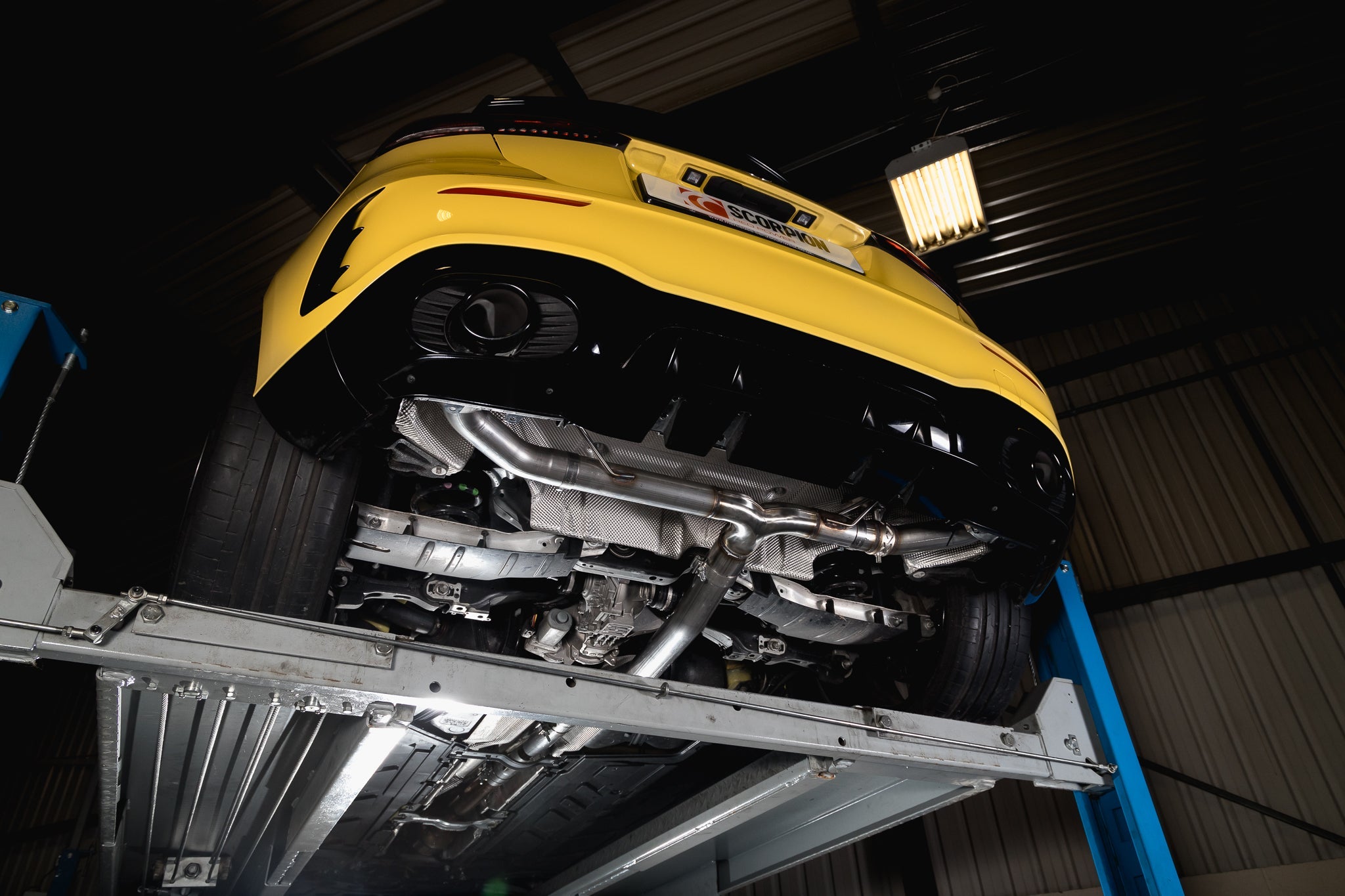 Scorpion Catback exhaust Mercedes A35 AMG W177-2