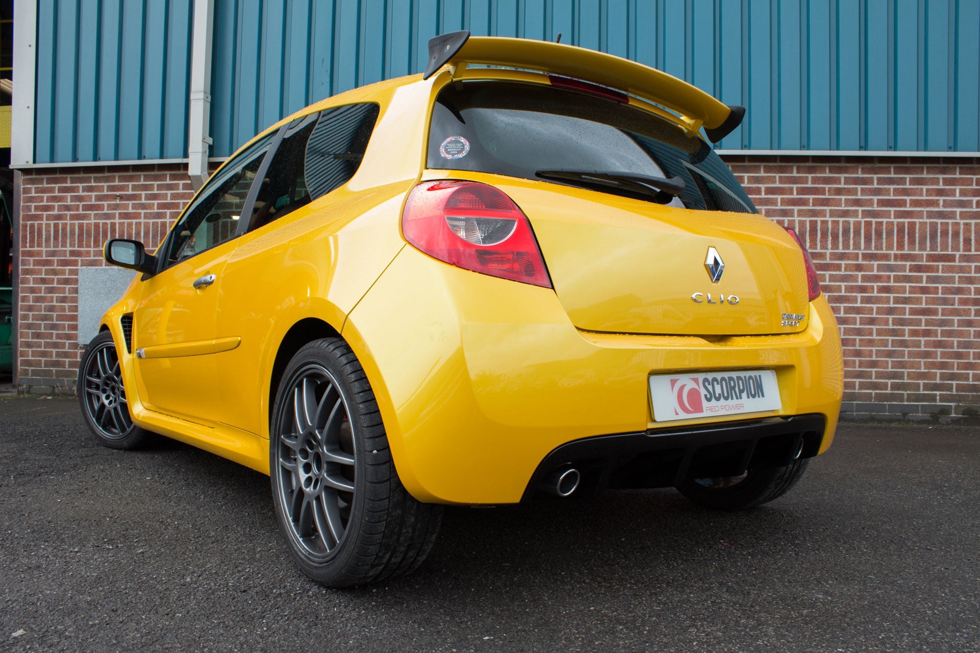 Échappement Scorpion Catback Renault Clio 3 RS 197-2