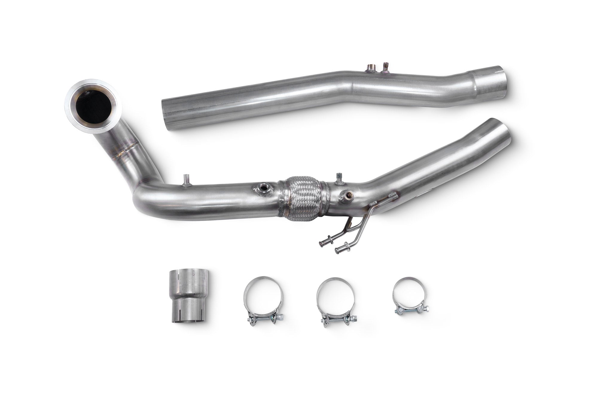 Downpipe Scorpion Decat Audi S3 8Y Golf 8 R SQ2 Facelift-2