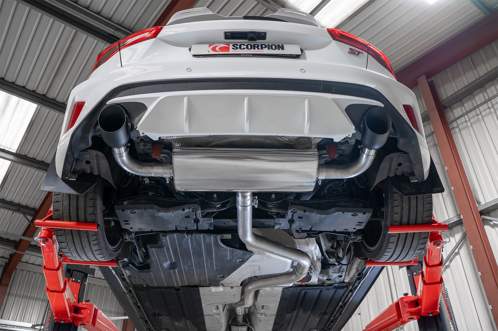 Scorpion GPF-back uitlaat Ford Focus 4 ST-4