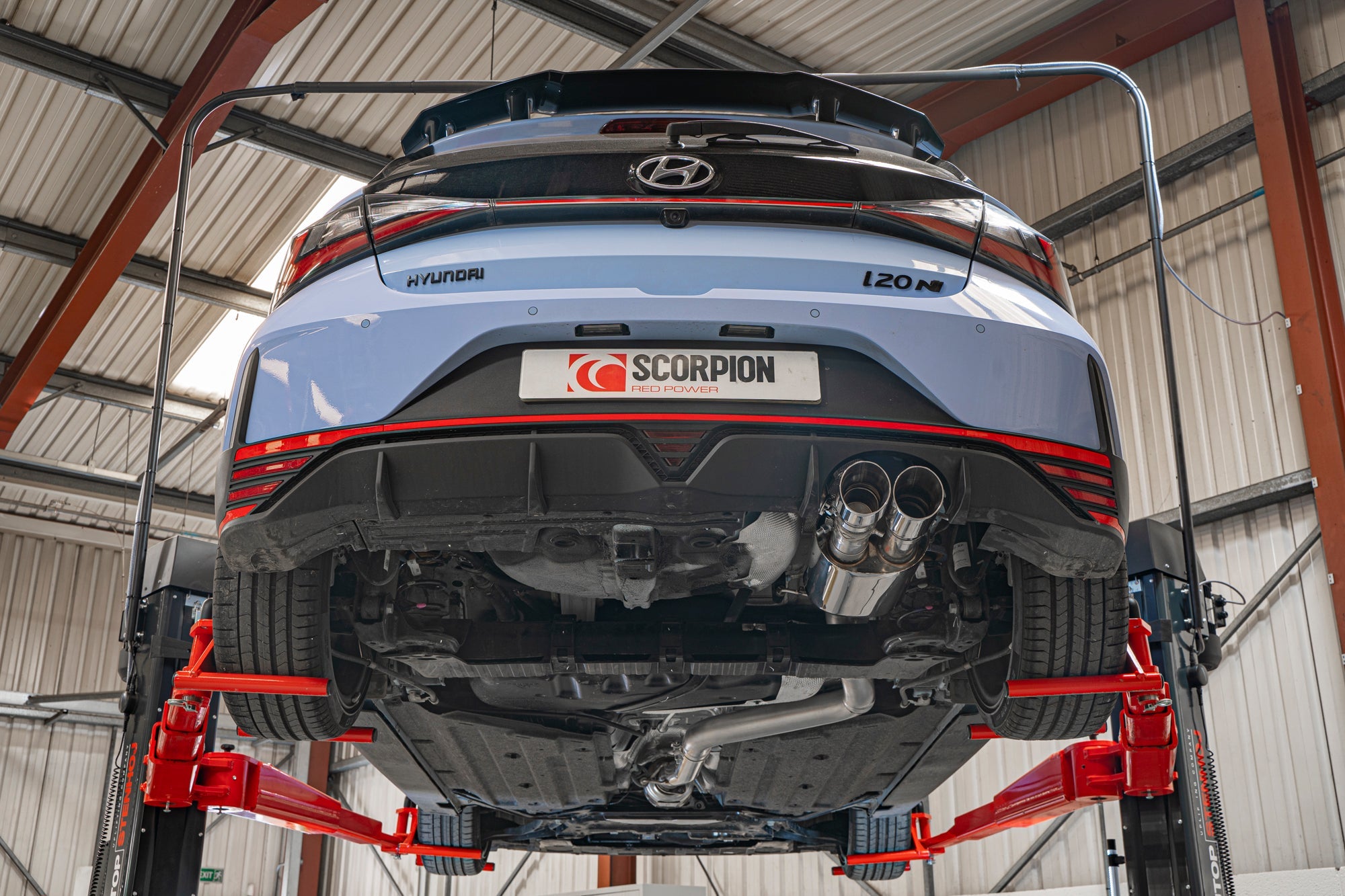 Échappement Scorpion GPF-back Hyundai I20 N-14