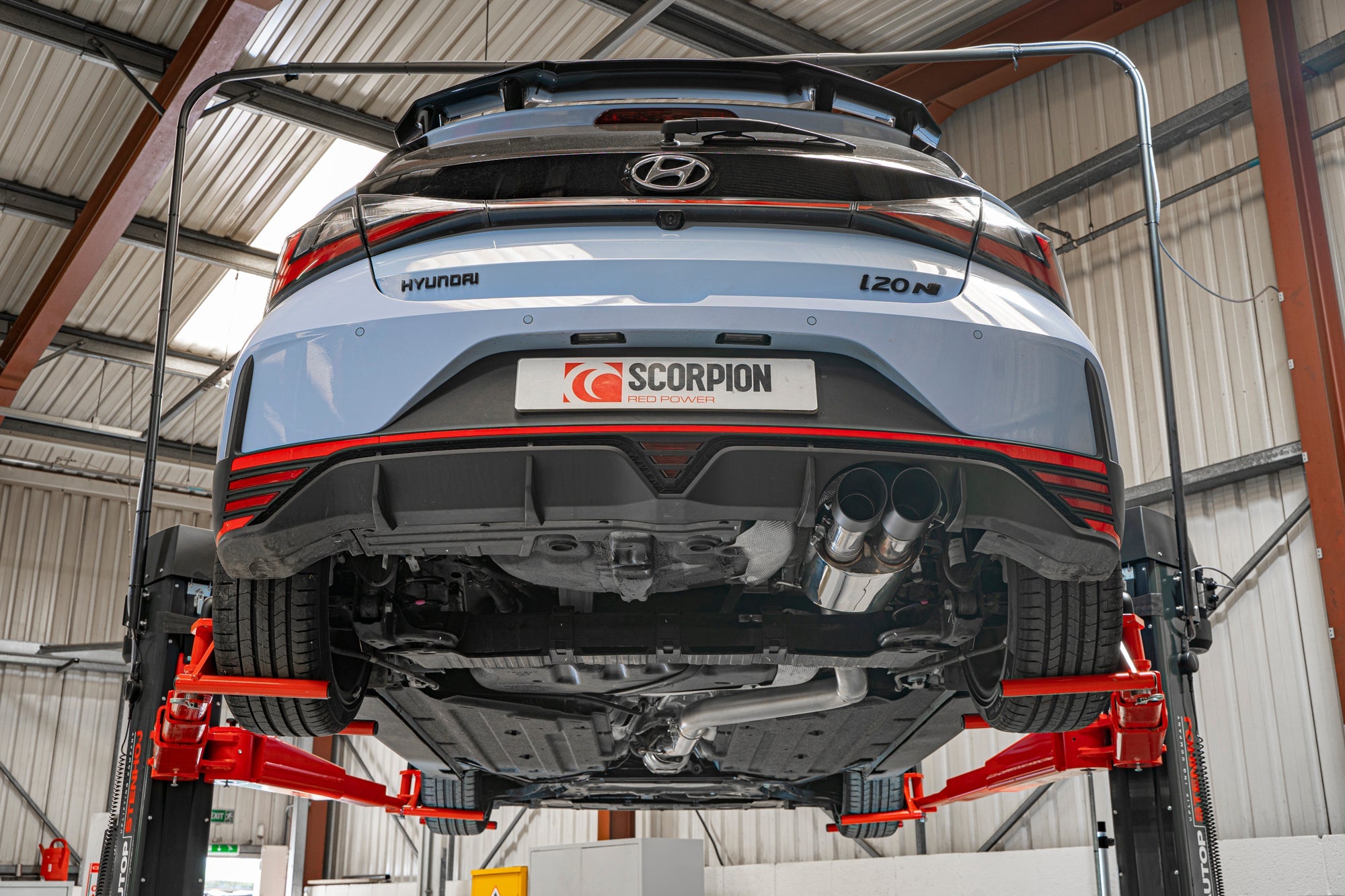Échappement Scorpion GPF-back pour Hyundai i20 N-9